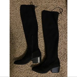 Black Knee High Boots | Slightly Worn